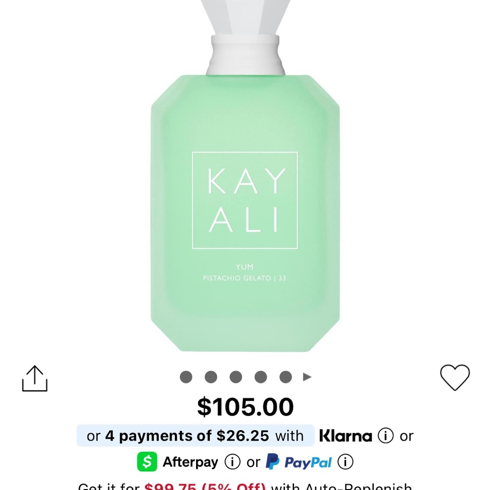 Kayali Yum Pistachio Gelato Eau de Parfum - Green - Picture 3 of 3
